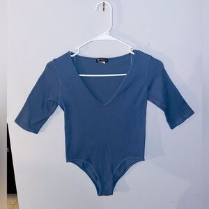 Zara ribbed bodysuit